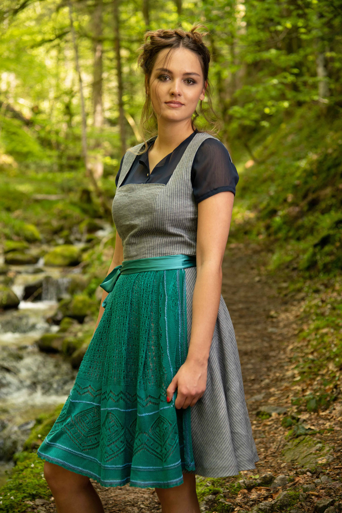 Nordic Dirndl and Apron
